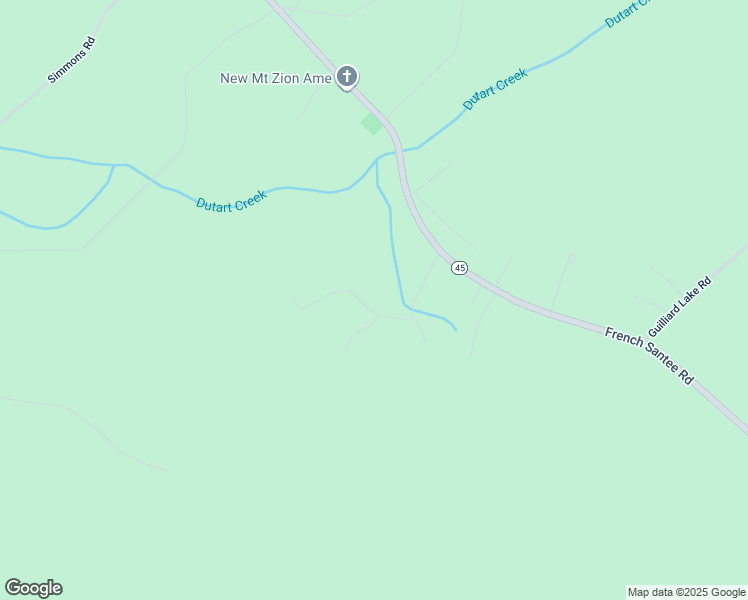 map of restaurants, bars, coffee shops, grocery stores, and more near 647 Hartley Hill Road in Jamestown
