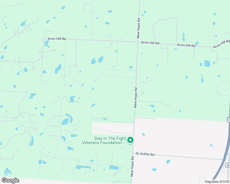map of restaurants, bars, coffee shops, grocery stores, and more near 3773 New Hope Road in Aubrey