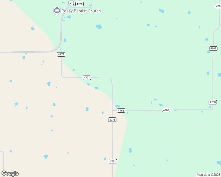 map of restaurants, bars, coffee shops, grocery stores, and more near County Road 4771 in Sulphur Springs