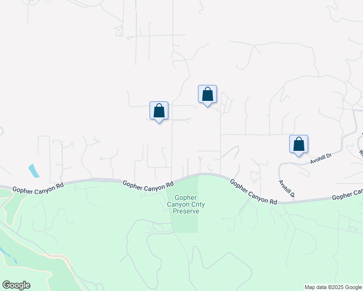 map of restaurants, bars, coffee shops, grocery stores, and more near 29853 Disney Lane in Vista
