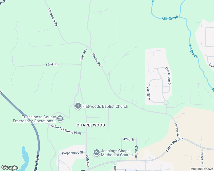 map of restaurants, bars, coffee shops, grocery stores, and more near 6766-6798 Harper Road in Northport