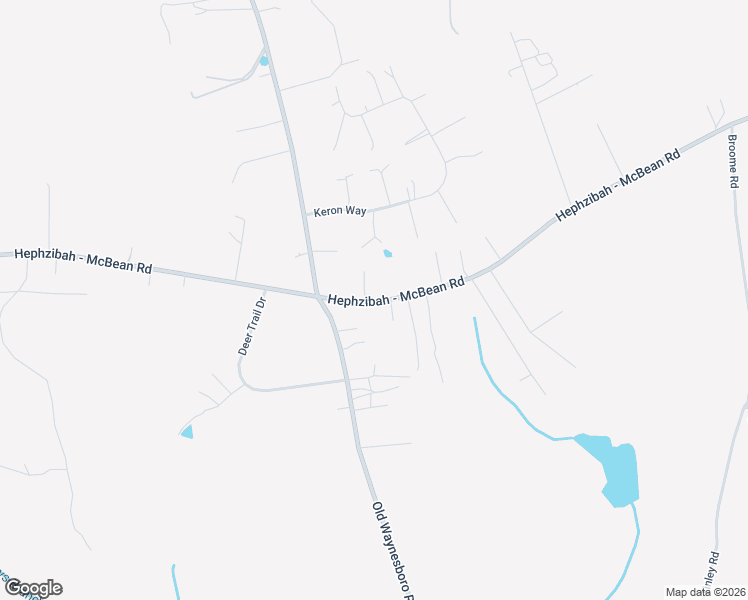 map of restaurants, bars, coffee shops, grocery stores, and more near 1376 Hephzibah - McBean Road in Hephzibah
