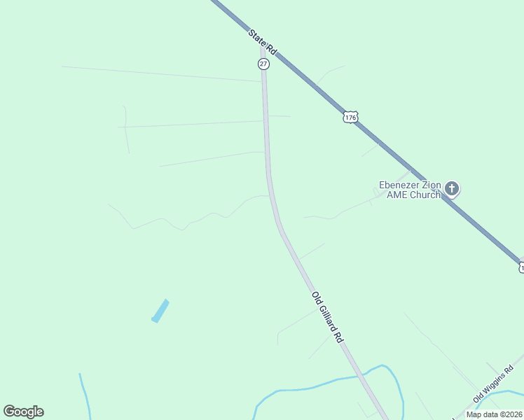 map of restaurants, bars, coffee shops, grocery stores, and more near 2993 Old Gilliard Road in Holly Hill