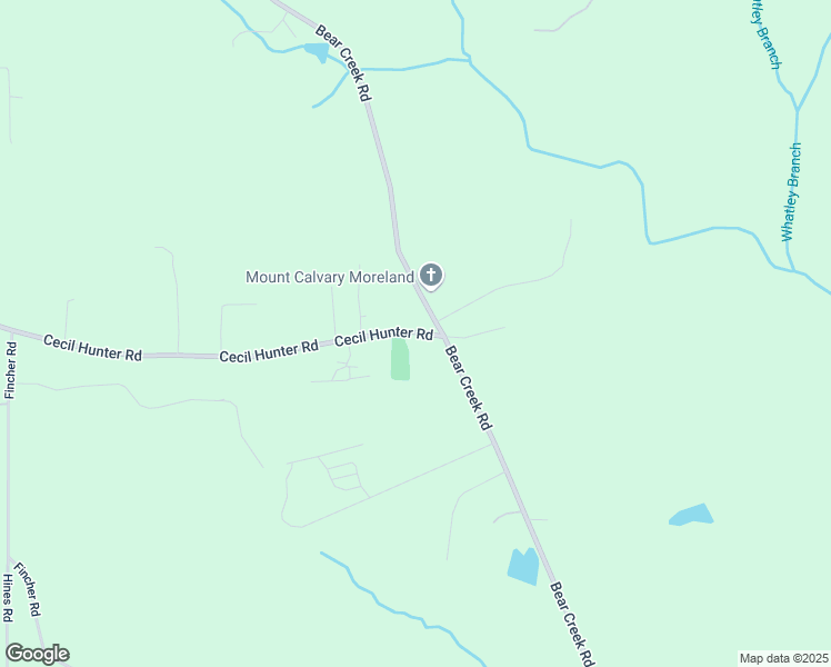 map of restaurants, bars, coffee shops, grocery stores, and more near 805 Cecil Hunter Road in Moreland
