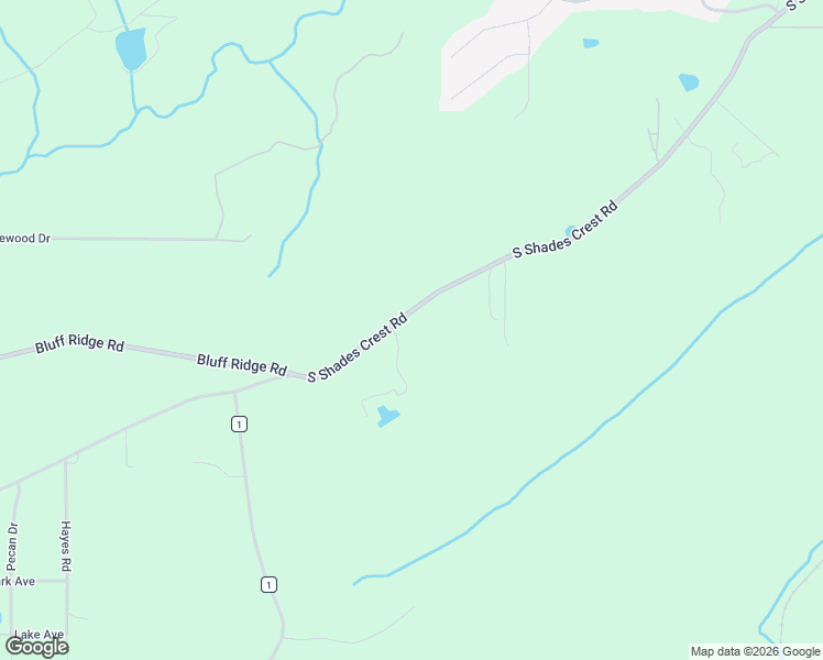 map of restaurants, bars, coffee shops, grocery stores, and more near 5369 1/2 South Shades Crest Road in Bessemer