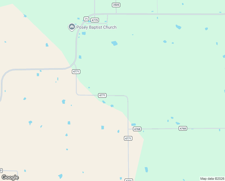 map of restaurants, bars, coffee shops, grocery stores, and more near 2022 County Road 4771 in Sulphur Springs