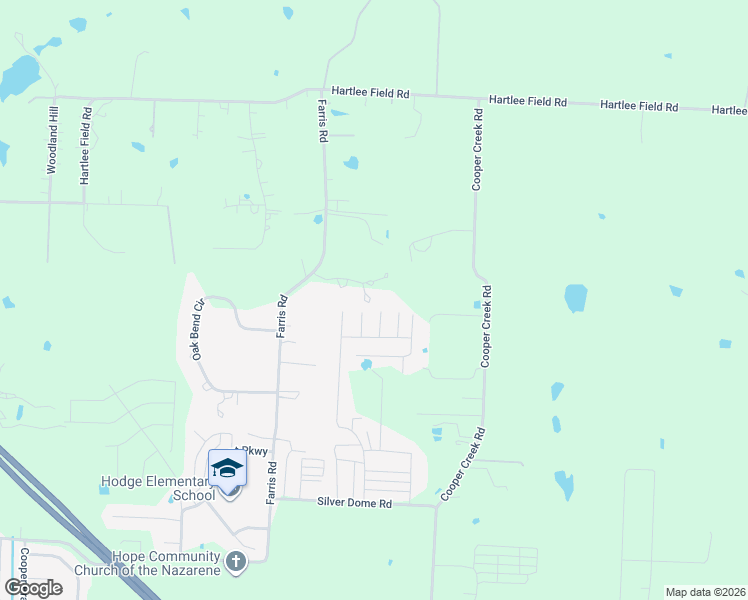 map of restaurants, bars, coffee shops, grocery stores, and more near 4572 Coyote Point in Denton