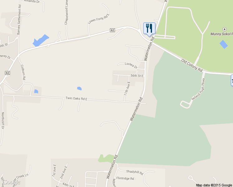 map of restaurants, bars, coffee shops, grocery stores, and more near 1120 Camille Terrace E in Northport