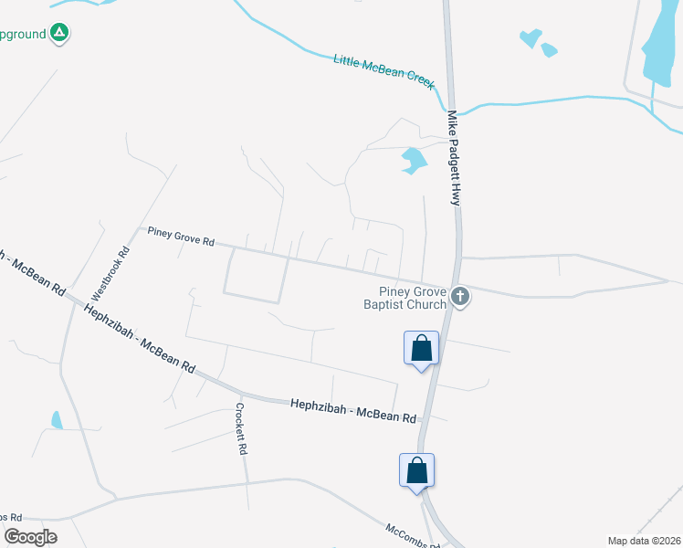 map of restaurants, bars, coffee shops, grocery stores, and more near 1134 Piney Grove Road in Augusta