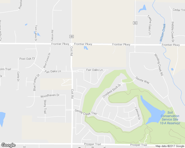 map of restaurants, bars, coffee shops, grocery stores, and more near 1860 Fostermill Drive in Prosper