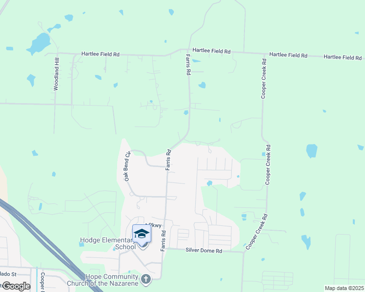 map of restaurants, bars, coffee shops, grocery stores, and more near 4516 Coyote Point in Denton