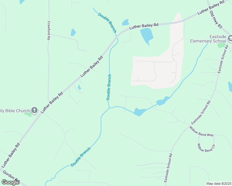 map of restaurants, bars, coffee shops, grocery stores, and more near 345 Country Lake Drive in Senoia