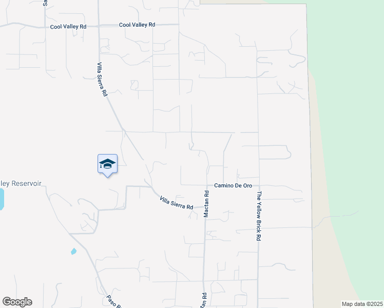 map of restaurants, bars, coffee shops, grocery stores, and more near 29998 Mactan Road in Valley Center