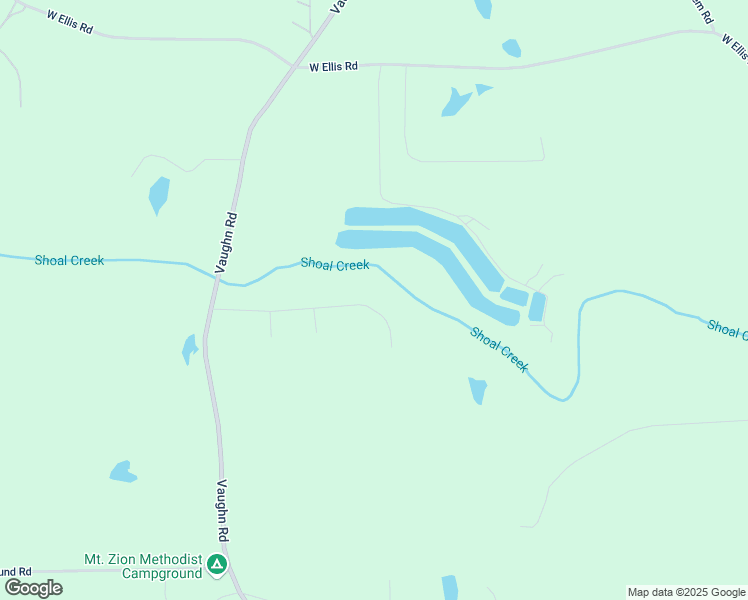 map of restaurants, bars, coffee shops, grocery stores, and more near 83 Westwood Drive in Griffin