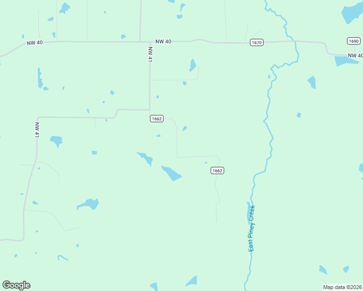 map of restaurants, bars, coffee shops, grocery stores, and more near 293 County Road 1662 in Mount Pleasant