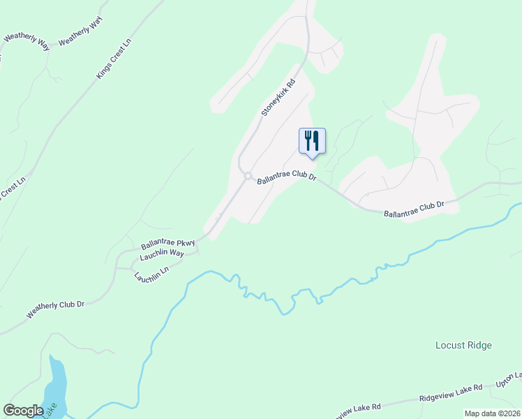 map of restaurants, bars, coffee shops, grocery stores, and more near 125 Glengerry Drive in Pelham