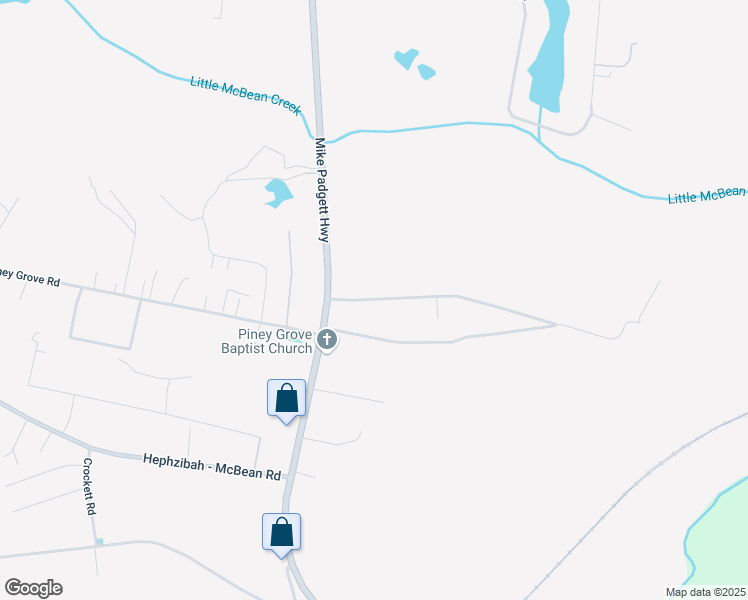 map of restaurants, bars, coffee shops, grocery stores, and more near 5074 Mike Padgett Highway in Augusta