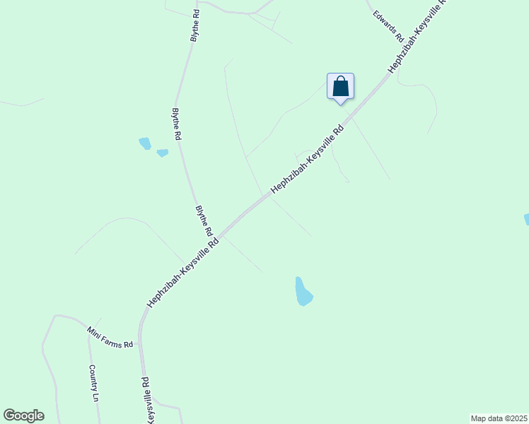 map of restaurants, bars, coffee shops, grocery stores, and more near 141 Wren Drive in Hephzibah