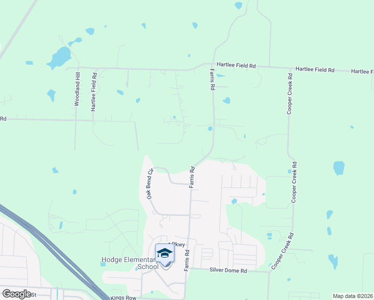 map of restaurants, bars, coffee shops, grocery stores, and more near 5020 Golden Circle in Denton