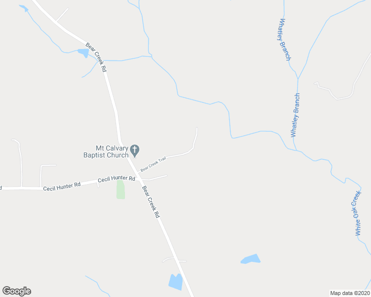 map of restaurants, bars, coffee shops, grocery stores, and more near 144 Bear Creek Trail in Moreland