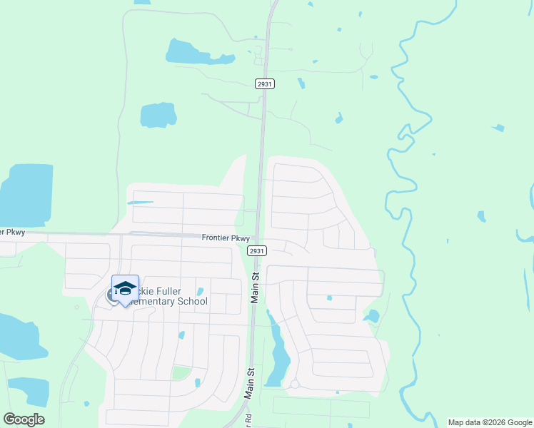 map of restaurants, bars, coffee shops, grocery stores, and more near 3405 Riverside Drive in Krugerville