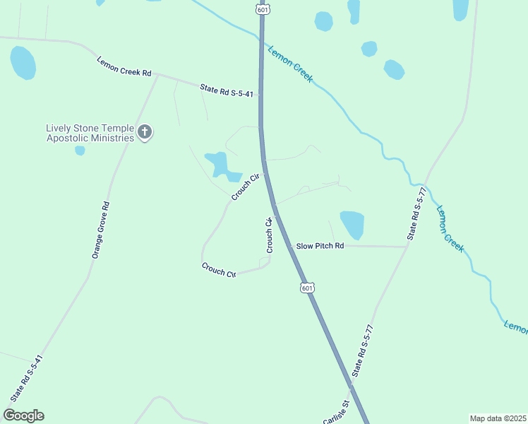 map of restaurants, bars, coffee shops, grocery stores, and more near 1689 Broxton Bridge Road in Bamberg