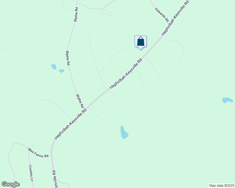 map of restaurants, bars, coffee shops, grocery stores, and more near 141 Wren Drive in Hephzibah