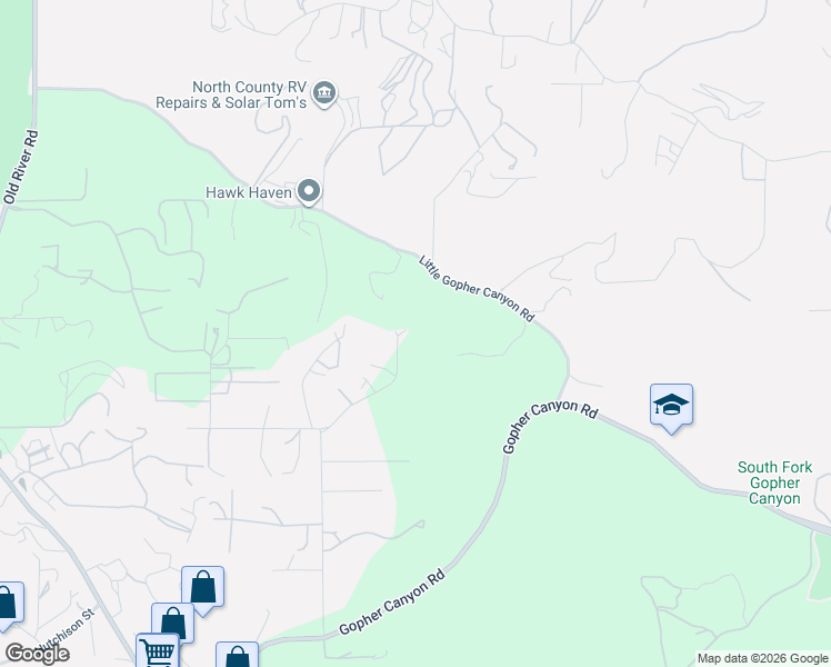 map of restaurants, bars, coffee shops, grocery stores, and more near 1596 Aldorado Drive in Vista