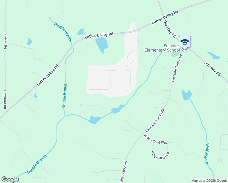 map of restaurants, bars, coffee shops, grocery stores, and more near 70 Saddlebrook Way in Senoia
