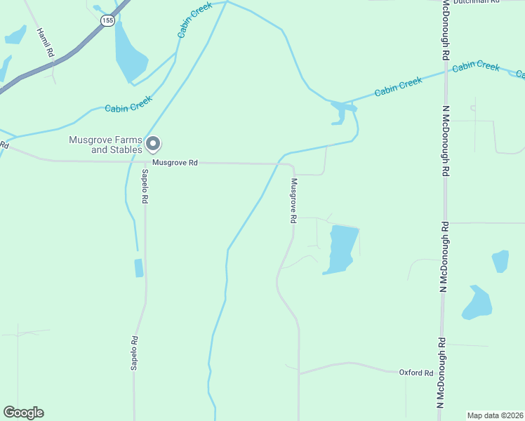 map of restaurants, bars, coffee shops, grocery stores, and more near 727 Musgrove Road in Griffin