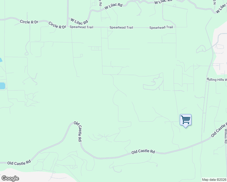 map of restaurants, bars, coffee shops, grocery stores, and more near 30053 Spearhead Trail in Valley Center