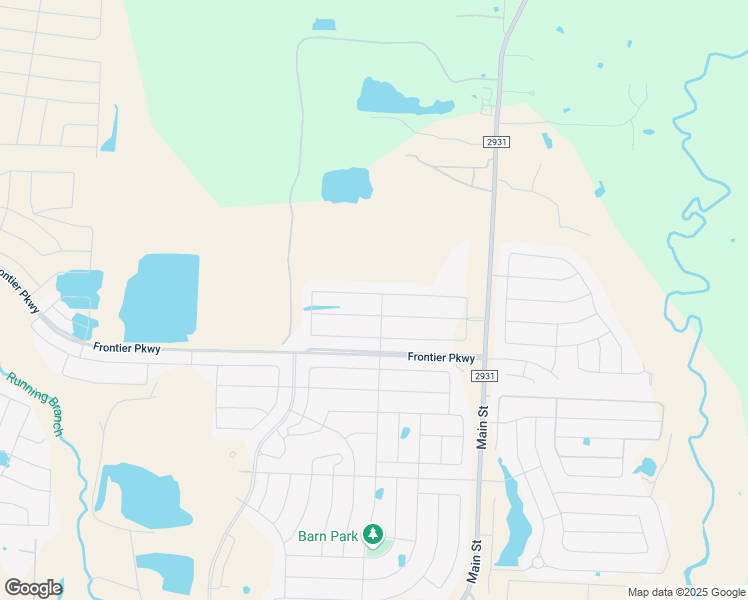 map of restaurants, bars, coffee shops, grocery stores, and more near Ike Byrom Road in Aubrey
