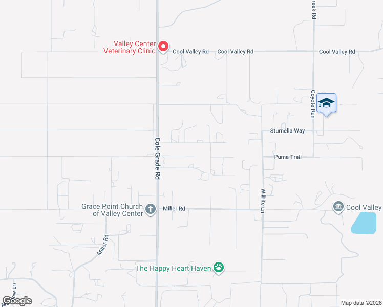 map of restaurants, bars, coffee shops, grocery stores, and more near 14280 Resava Lane in Valley Center