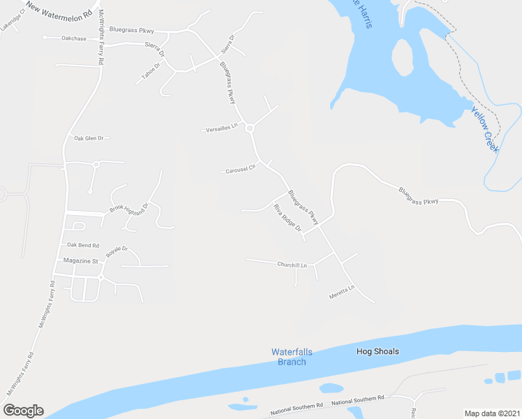 map of restaurants, bars, coffee shops, grocery stores, and more near 4040 Triple Crown Circle in Tuscaloosa