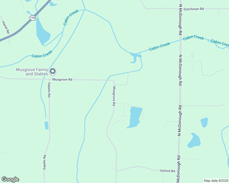 map of restaurants, bars, coffee shops, grocery stores, and more near 670 Musgrove Road in Griffin