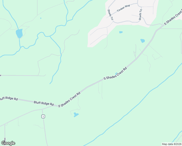 map of restaurants, bars, coffee shops, grocery stores, and more near 5324 South Shades Crest Road in Bessemer