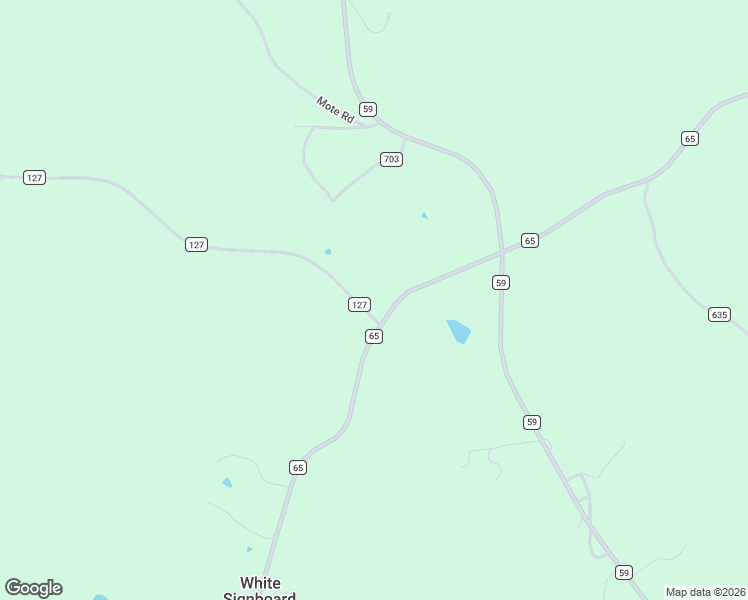 map of restaurants, bars, coffee shops, grocery stores, and more near 10423 County Road 65 in Roanoke