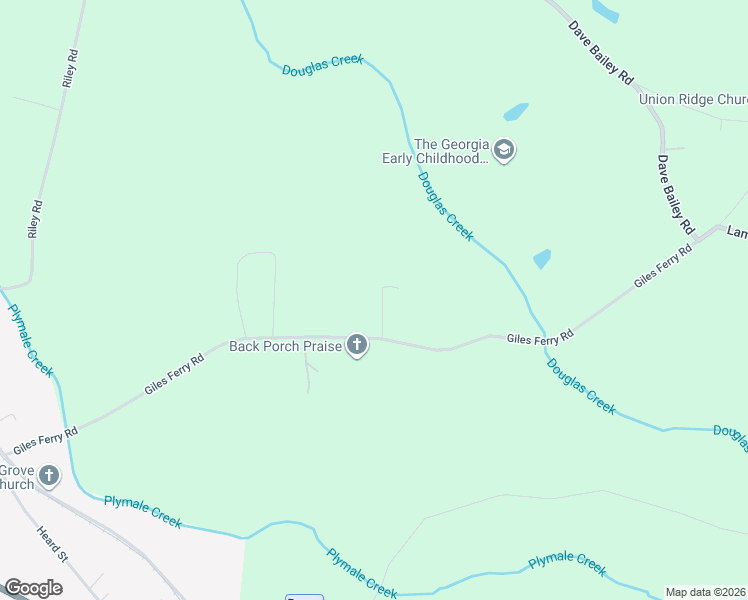 map of restaurants, bars, coffee shops, grocery stores, and more near 301 Giles Ferry Road in Flovilla