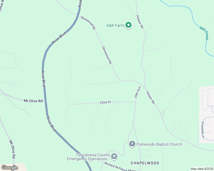 map of restaurants, bars, coffee shops, grocery stores, and more near 13198 Tom Williams Road in Coker