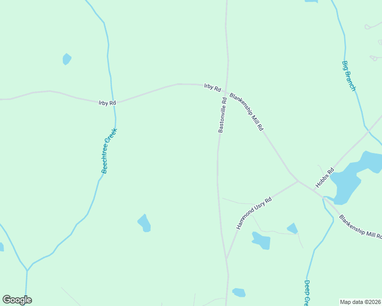 map of restaurants, bars, coffee shops, grocery stores, and more near 3479 Bastonville Road in Gibson