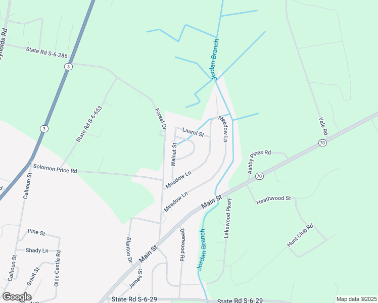 map of restaurants, bars, coffee shops, grocery stores, and more near 95 Magnolia Drive in Barnwell