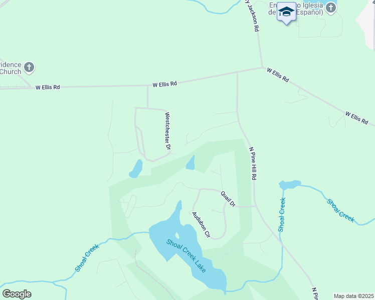 map of restaurants, bars, coffee shops, grocery stores, and more near 545 North Pine Hill Road in Griffin