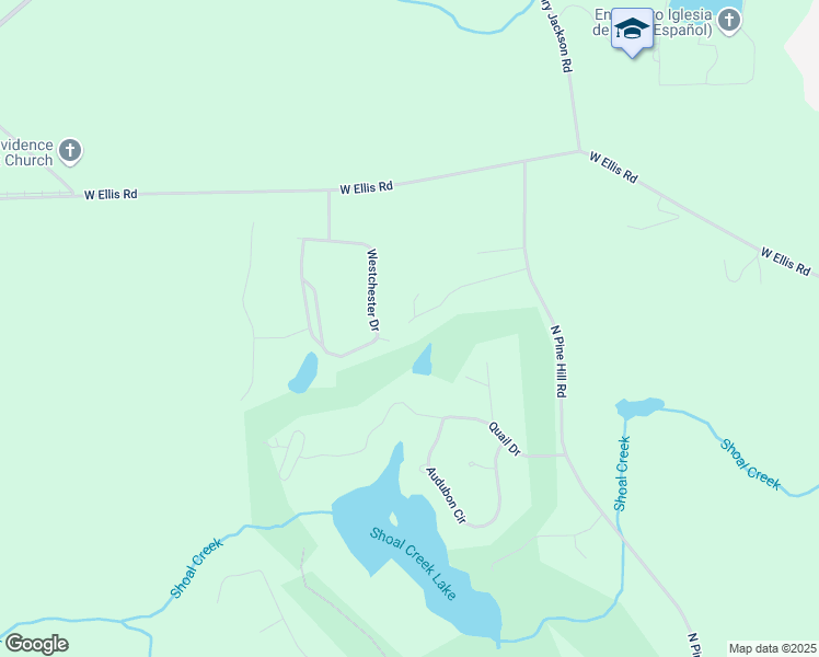map of restaurants, bars, coffee shops, grocery stores, and more near 545 North Pine Hill Road in Griffin