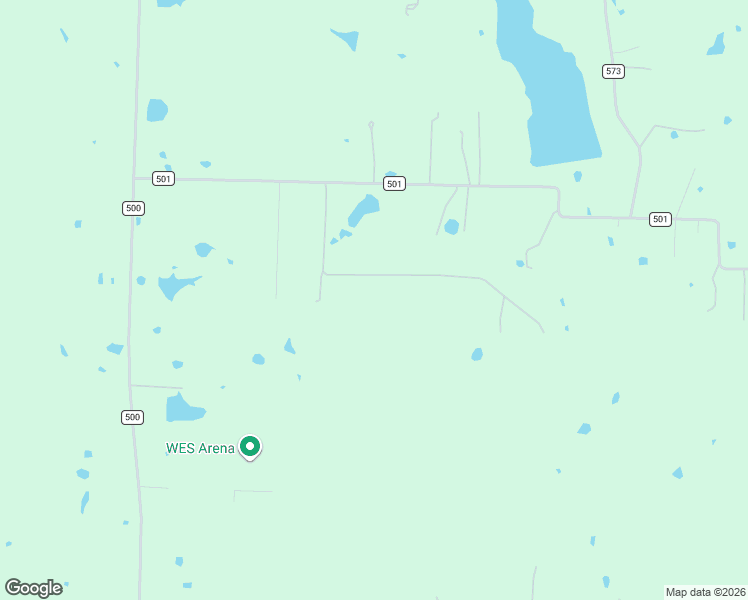map of restaurants, bars, coffee shops, grocery stores, and more near 8064 County Road 501 in Blue Ridge