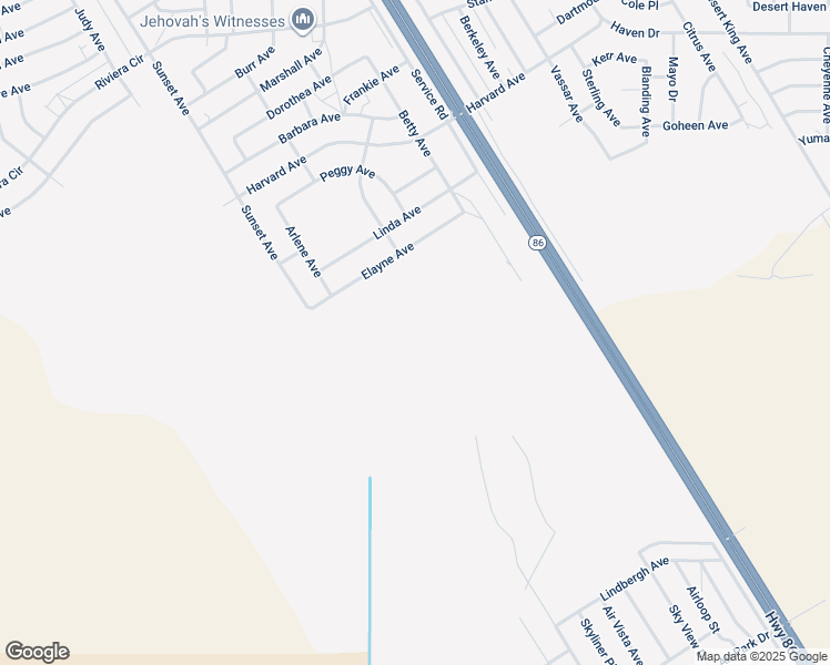 map of restaurants, bars, coffee shops, grocery stores, and more near 1162 Elayne Avenue in Thermal