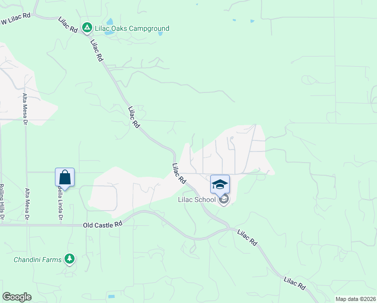 map of restaurants, bars, coffee shops, grocery stores, and more near 30408 Lennie Drive in Valley Center