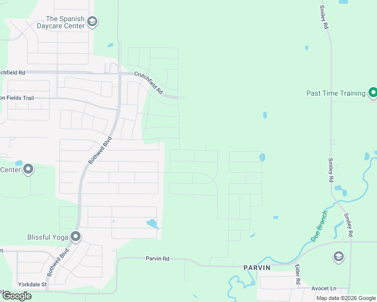 map of restaurants, bars, coffee shops, grocery stores, and more near 4706 Wharton Avenue in Aubrey