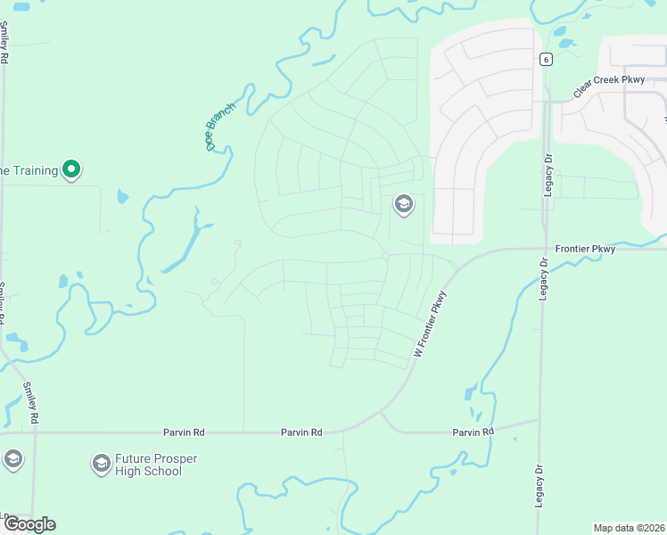 map of restaurants, bars, coffee shops, grocery stores, and more near Daisy Lane in Collin County