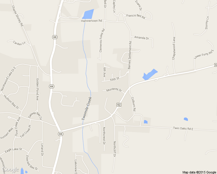 map of restaurants, bars, coffee shops, grocery stores, and more near 506 Monterey Drive in Northport