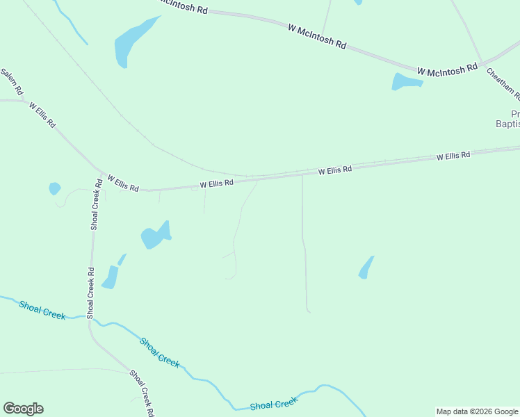 map of restaurants, bars, coffee shops, grocery stores, and more near 1940 West Ellis Road in Griffin